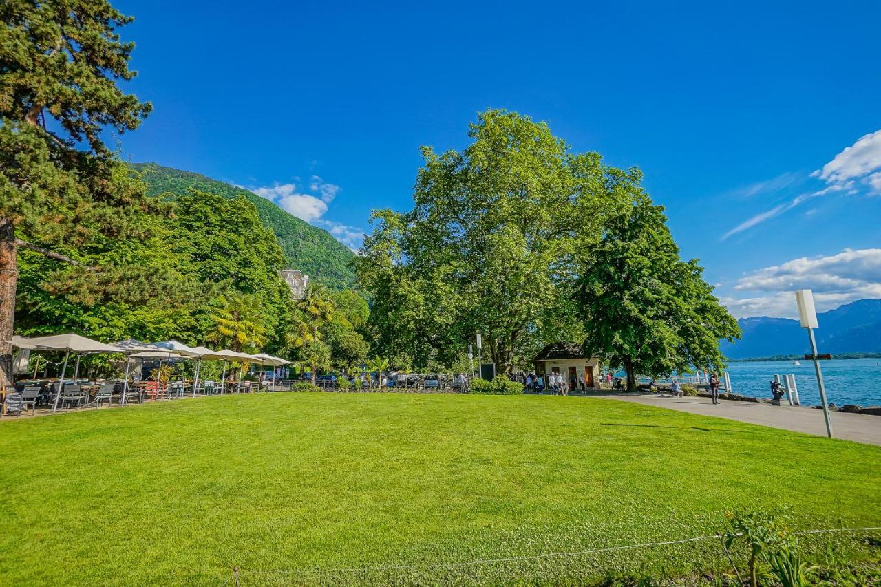 L'Eden Studio With A Balcony - Lake View Montrö Dış mekan fotoğraf